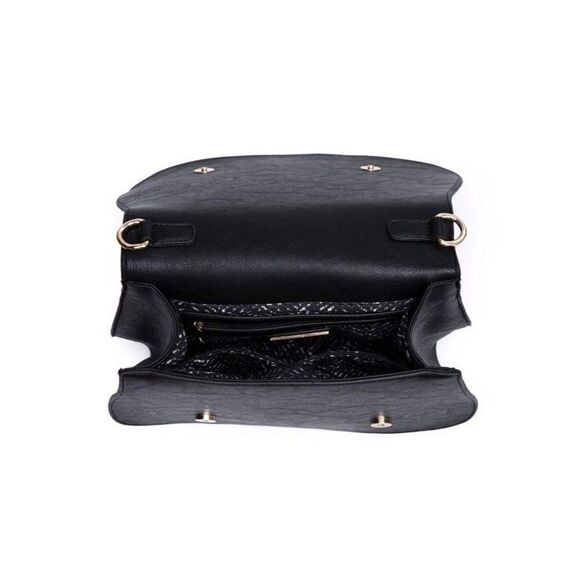 Urban Expression Women's Gray Messenger Bag Shoulder Crossbody Backpack Bags - Picture 4 of 4